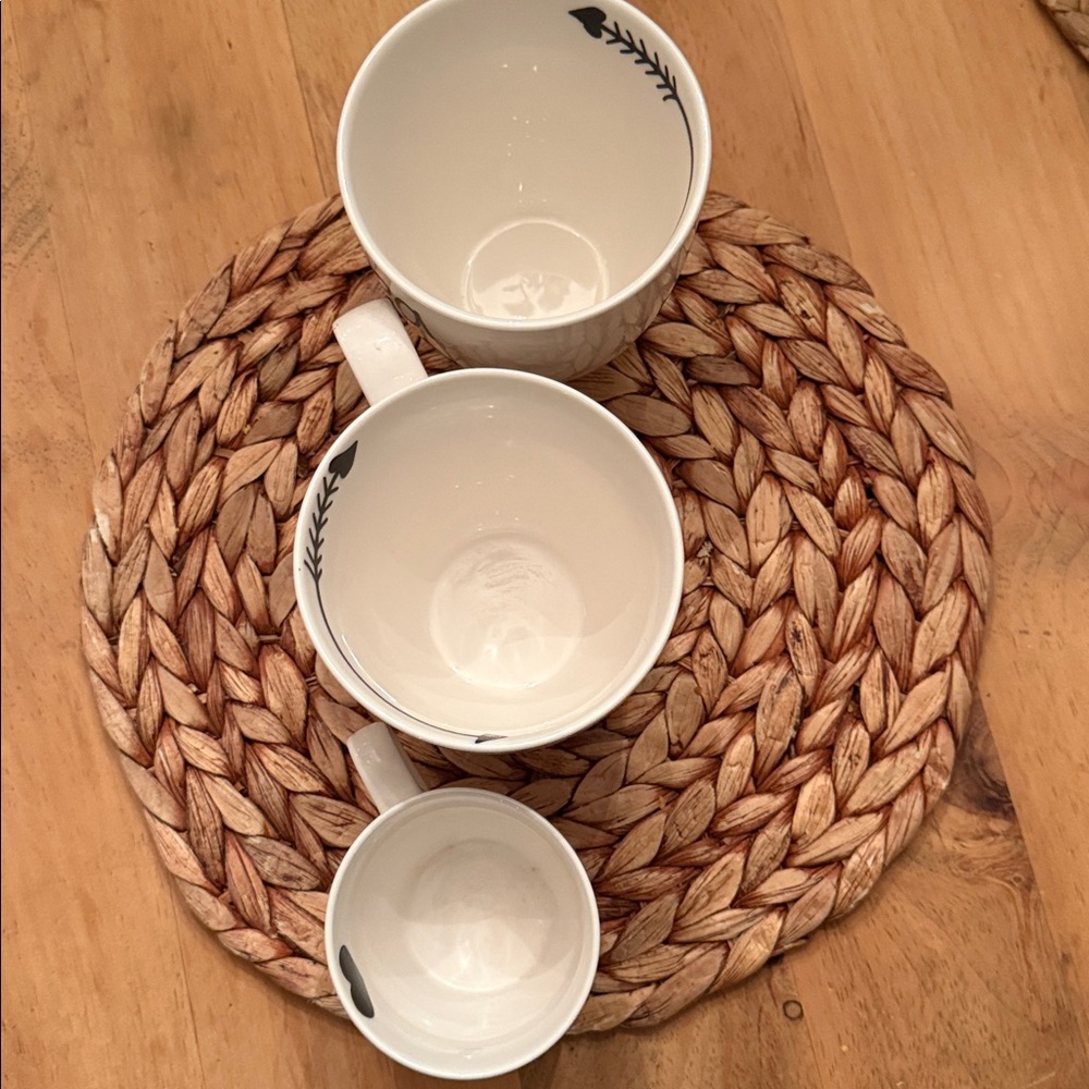 Cypress Home‎ Bear Family Mug Set of 3 - Buffalo Plaid Mama Papa Baby Bear Mugs - Picture 6 of 6
